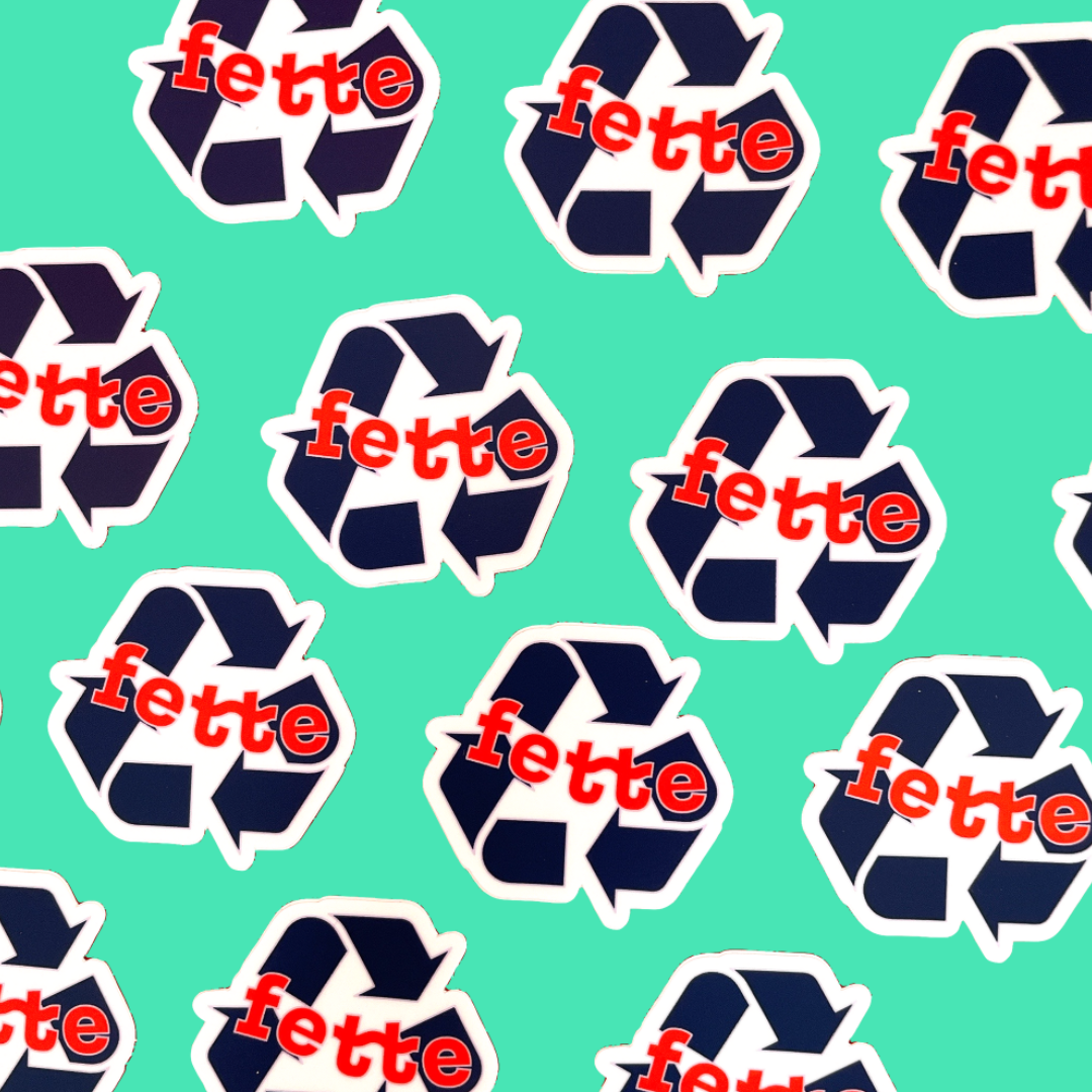 recycle sticker